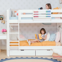 Kids Loft Bed With Desk And