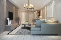 Modern Living Room TV Stand Storage