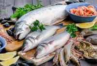 Dry And Fresh Fish