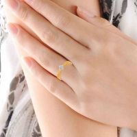 Everlite Floral Diamond Gold Ring Design