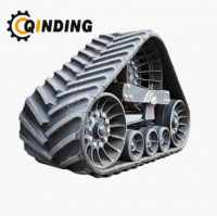 Triangle Rubber Tracks Assembly Crawler Chassis