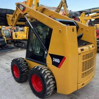 Wholesale Caterpillar Skid Steer Loader Wheel Loader High Quality Durable Factory Price Low Working Hours Motor Bearing 45 Ton