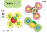 Suction Cup Spinner Toy for Baby Bath Toy Spinning Top Baby Toys Gift for 12 - 18 Months Baby