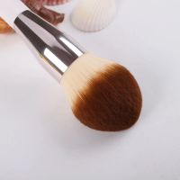 White Large Loose Powder Makeup Brush