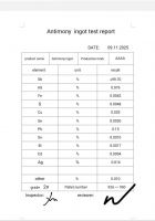 Antimony Ingot