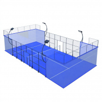 Indoor Outdoor Padel Tennis Court