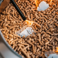 Wood Pellets Heating 6mm Bagged Biomass Fuel Clean Burning High Calory Low Moisture Content Bulk Supply