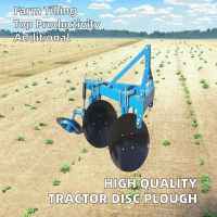  Blue 3 Point Linkage Disc Plough