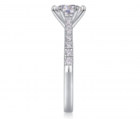 Lab Grown Diamond Ring D Color