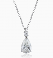 PT950 Platinum Lab Grown Diamond Necklace