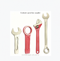 Non-sparking adjustable wrench