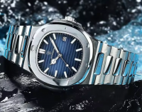 Luxury Stainless Steel Blue Dial Automatic