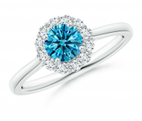 1.5ct Fancy Intense Blue CVD