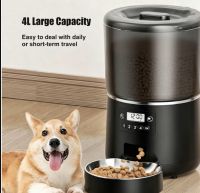 4L Automatic Pet Feeder Timed Food