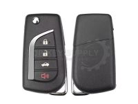 2004-2010 Toyota / 4-Button Flip