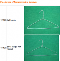 Laundry Strut Hanger 16 Gold Wire