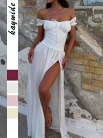 Jenny Off&acirc;€‘Shoulder Smocked Waist