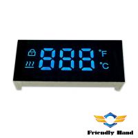 customized digit 7 segment LED display 40 to 125 degree Celsius available