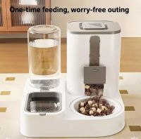 Automatic Cat Feeder With Water Bowl