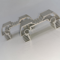 Industrial aluminum profile mold customization, customized according to drawings, aluminum alloy profile products, CNC machining, anodizing