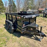  Fairly Used Top Quality 1Tons to 10Tons Agricultural Trailer Tractor Mounted Dump Farm Trailer New Used Motor Gear Core Components Included