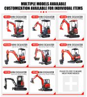 INFRONT Mini Excavator EPA Engine Used