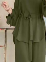 Women's Muslim Solid Color