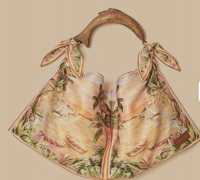 Coconut Coast Silk Scarf FishÃ¢ Handle