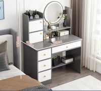 Modern Simple Vanity Table With LED