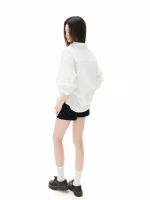 Women's White Waistâ€‘cinched