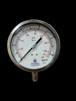 ALL STAINLESS STEEL BOURDON TYPE PRESSURE