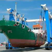 Economically Efficient Hydraulic Mobile Boat Crane