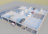 Prefabricated Steel Car Parking Canopy