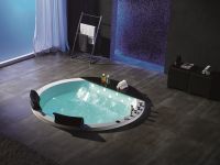 Luxury Acrylic Waterfall Jacuzzis Indoor Spa