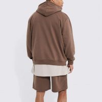 Custom Printing Women Fashion Hooded Two-Piece Short Set for Lady Digital Print Techniques 2pc Set for Girl Wholesale
