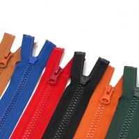 Multi-Color Closed-End Resin Zipper