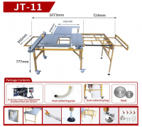 Upgraded Multifunctional Precision Sliding Table Saw