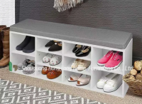 Parent Child Shoe Changing Stool, Doorstep Shoe Cabinet, Entrance Door, Household Use