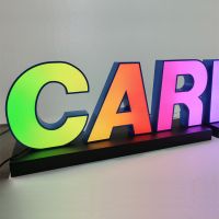 RGB Led Illuminated Sign