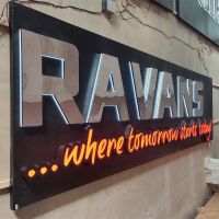 Led Backlit Sign Board