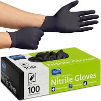 Disposable Nitrile Work Gloves Medium Powder