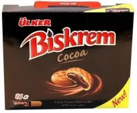 &Atilde;ƒlker Biskrem Chocolate Filled Biscuits