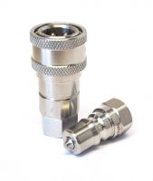 Hydraulic Quick Coupling 1/4in Steel