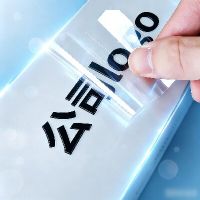 Custom UV Transfer Sticker Crystal Label