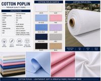 Cotton Poplin Solid Dyed & Printed 