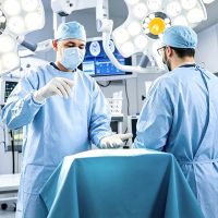 AAMI Level 4 Spunlace Surgical Gown