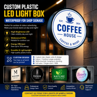 Custom Plastic LED Light Box Waterproof