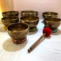 Full Moon Singing Bowls seven chakra Set 