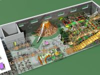 Custom Commercial Indoor Playground Equipment Multi