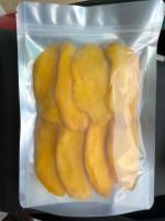 High Quality Natural Soft Low Sugar Dried Mango Slices Sweet Tropical Fruit Snack Yellow Color Sliced Shape Vacuum Pack
